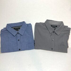 STRUCTURE Bundle Two Men’s Casual Long Sleeve Button Down Shirts Size Medium